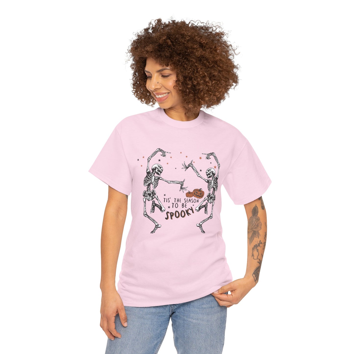 Tis The Season To Be Spooky II Unisex Heavy Cotton T-Shirt