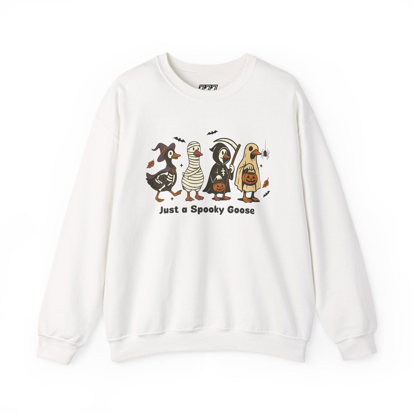 Just A Spooky Goose Unisex Heavy Blend Crewneck Sweatshirt
