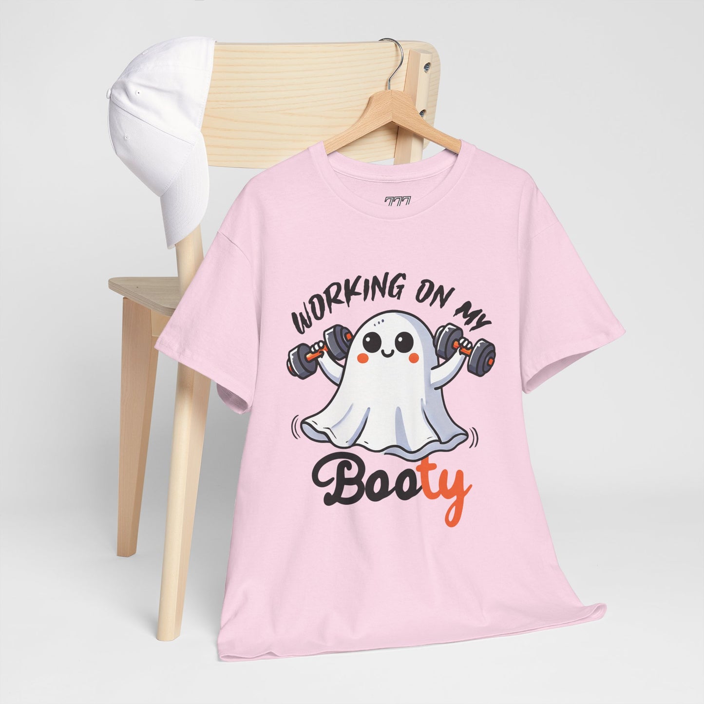 Working On My Booty Women's Heavy Cotton T-Shirt