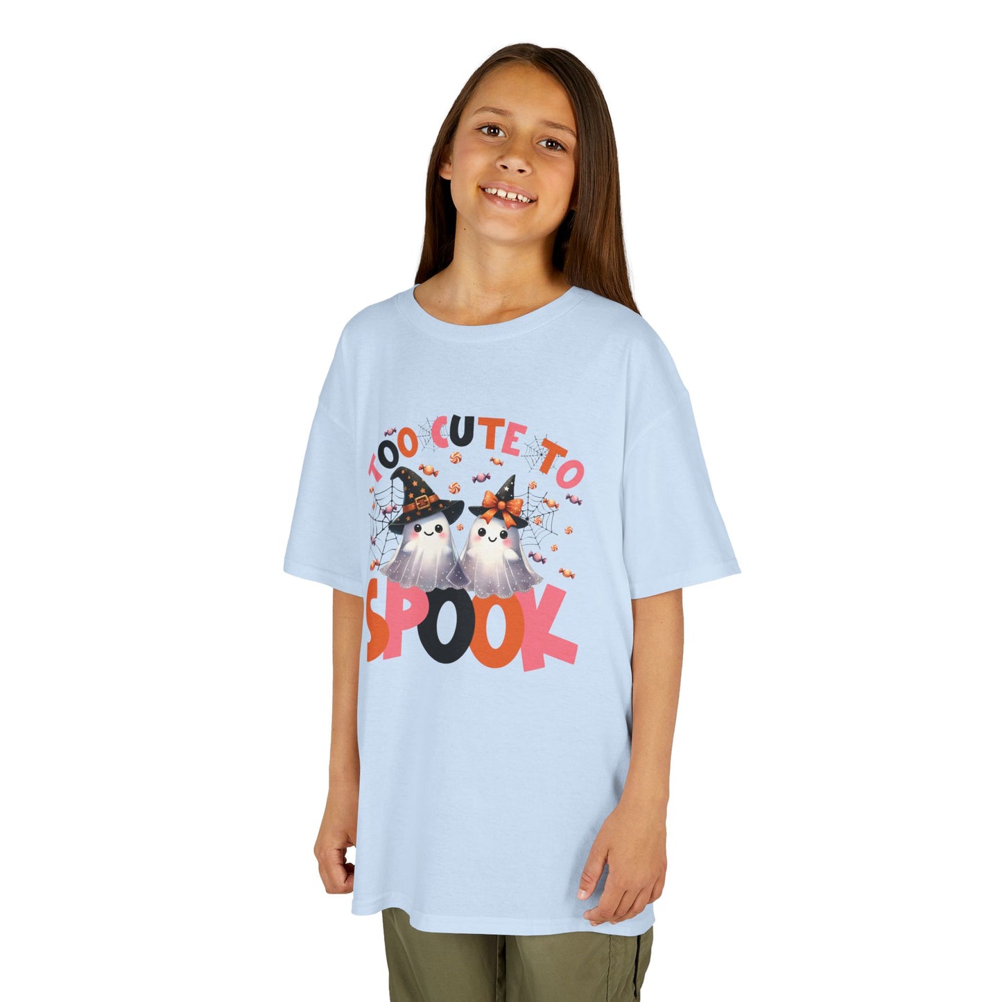 Too Cute To Spook II Kids Heavy Cotton T-Shirt