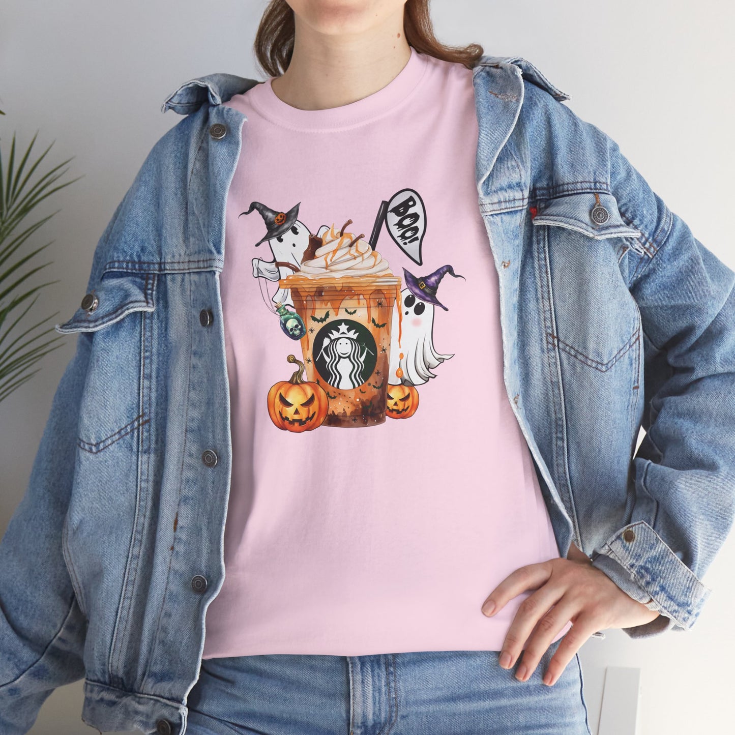 Witch’s Brew Latte Unisex Heavy Cotton T-Shirt