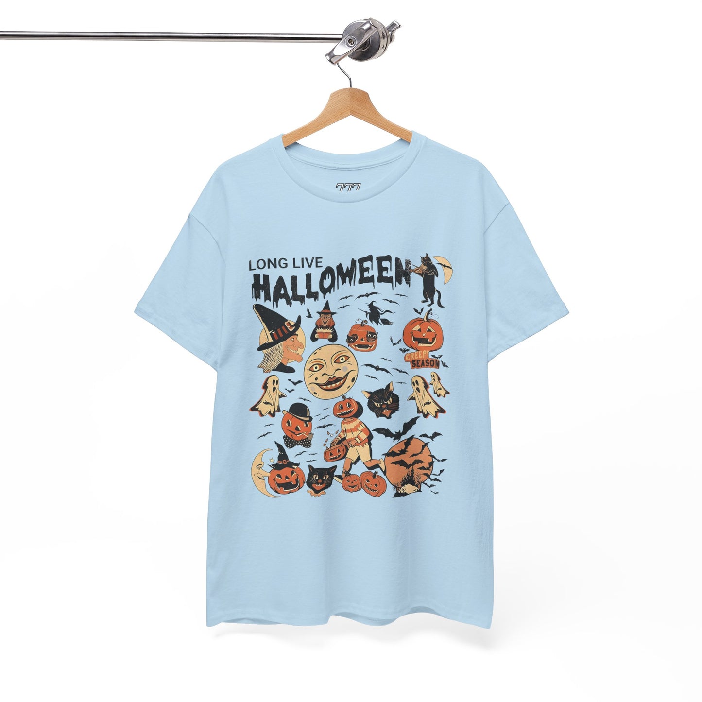 Long Live Halloween Unisex Heavy Cotton T-Shirt