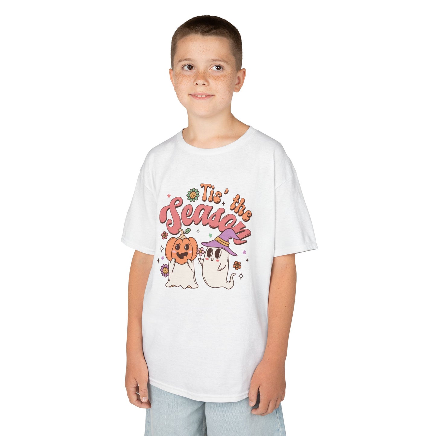 Tis The Season Kids Heavy Cotton T-Shirt