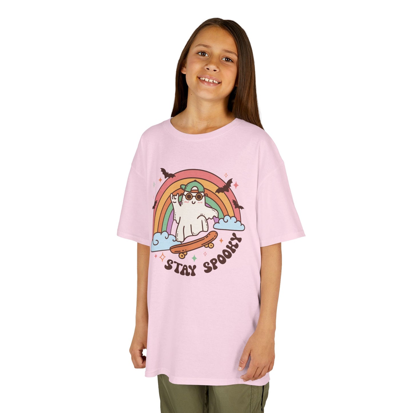 Ghost Skater Kids Heavy Cotton T-Shirt