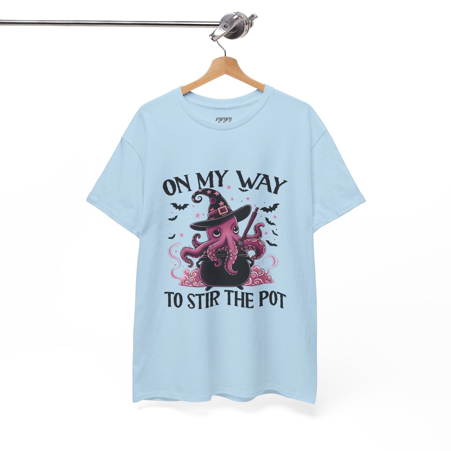 On My Way To Stir The Pot Unisex Heavy Cotton T-Shirt