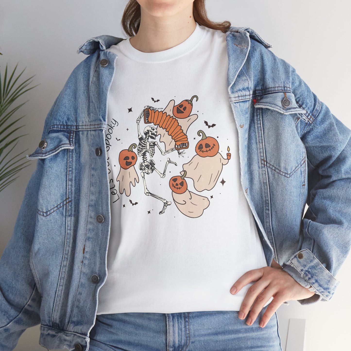 Let’s Get Spooky Unisex Heavy Cotton T-Shirt