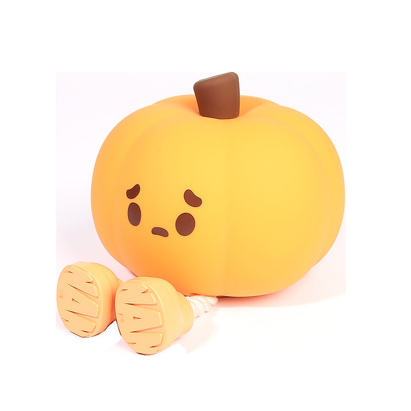 Sad Pumpkin Night Light