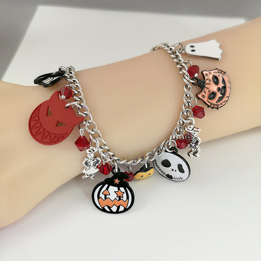 Halloween Pumpkin Bracelet