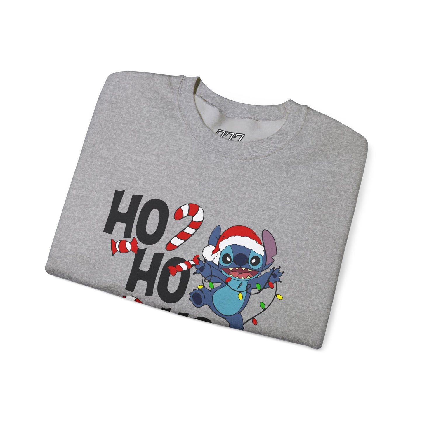 Ho Ho Ho Christmas Alien Sweatshirt – Unisex Heavy Blend Holiday Crewneck