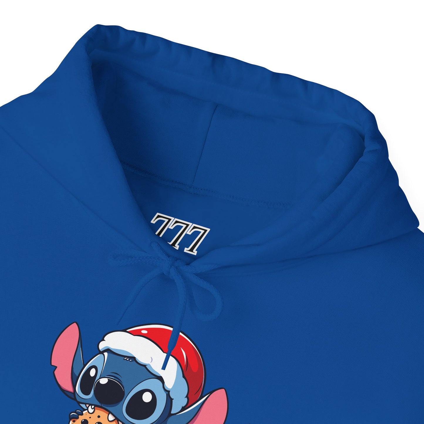 Saint Stitch Christmas Hoodie – Cute Holiday Alien Unisex Heavy Blend Sweatshirt
