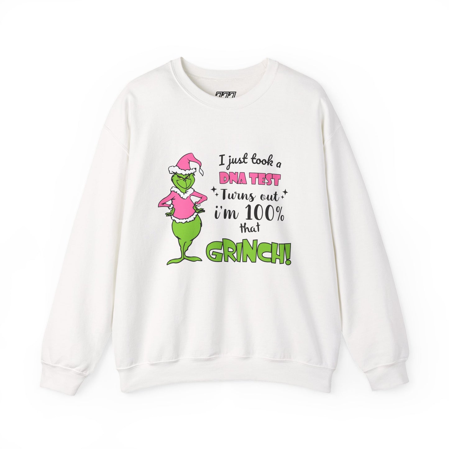 I Just Took a DNA Test Turns Out I'm 100% That Grinch Unisex Heavy Blend Crewneck Sweatshirt