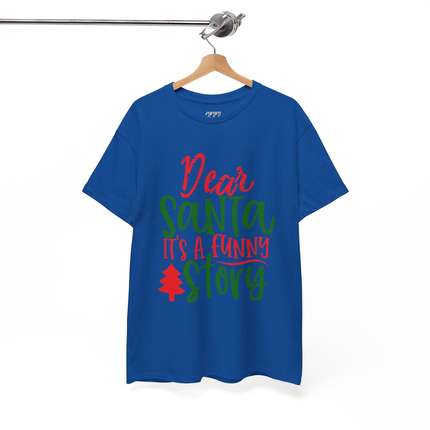 Dear Santa It’s a Long Story Christmas T-Shirt – Funny Holiday Tee (Unisex)