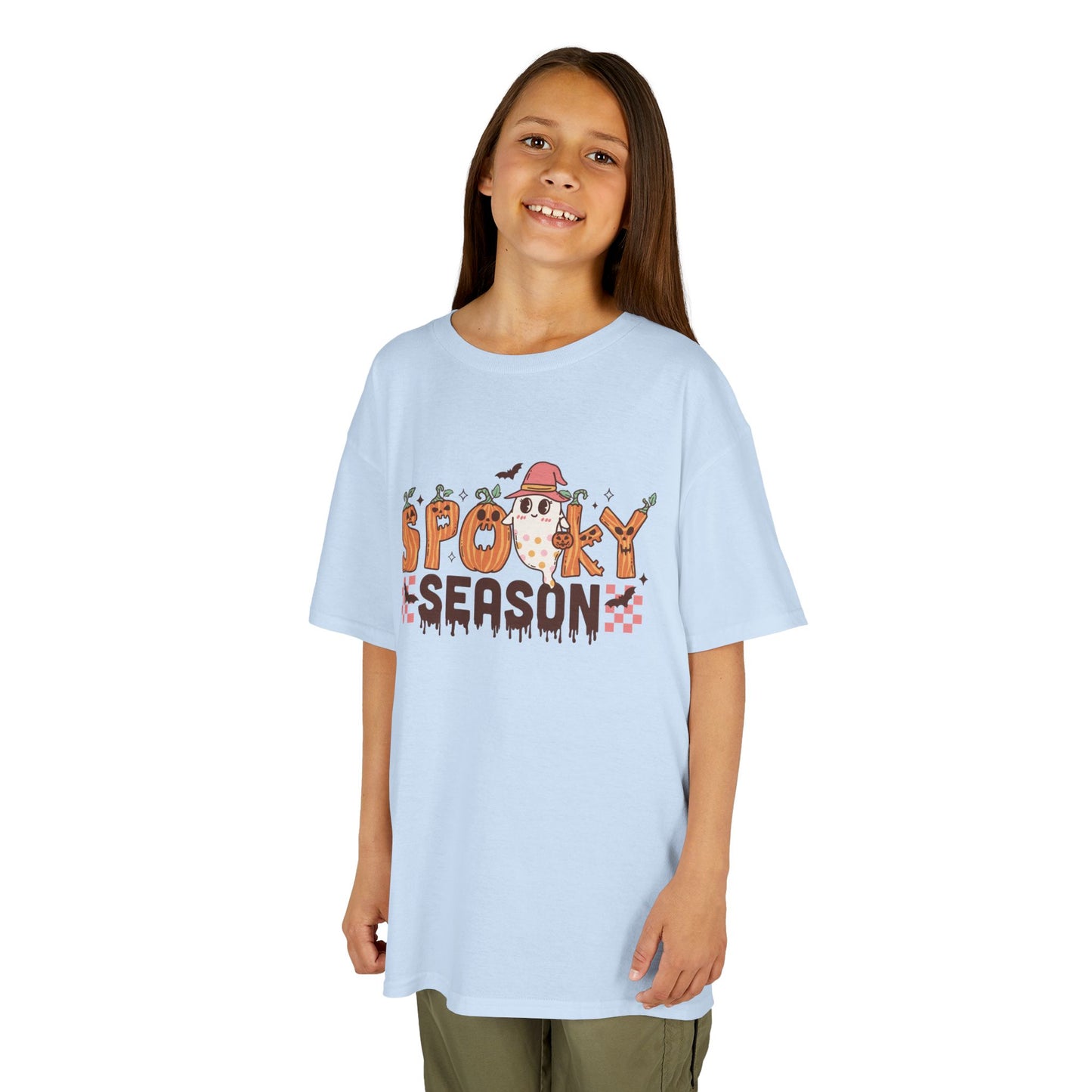 Spooky Season II Kids Heavy Cotton T-Shirt
