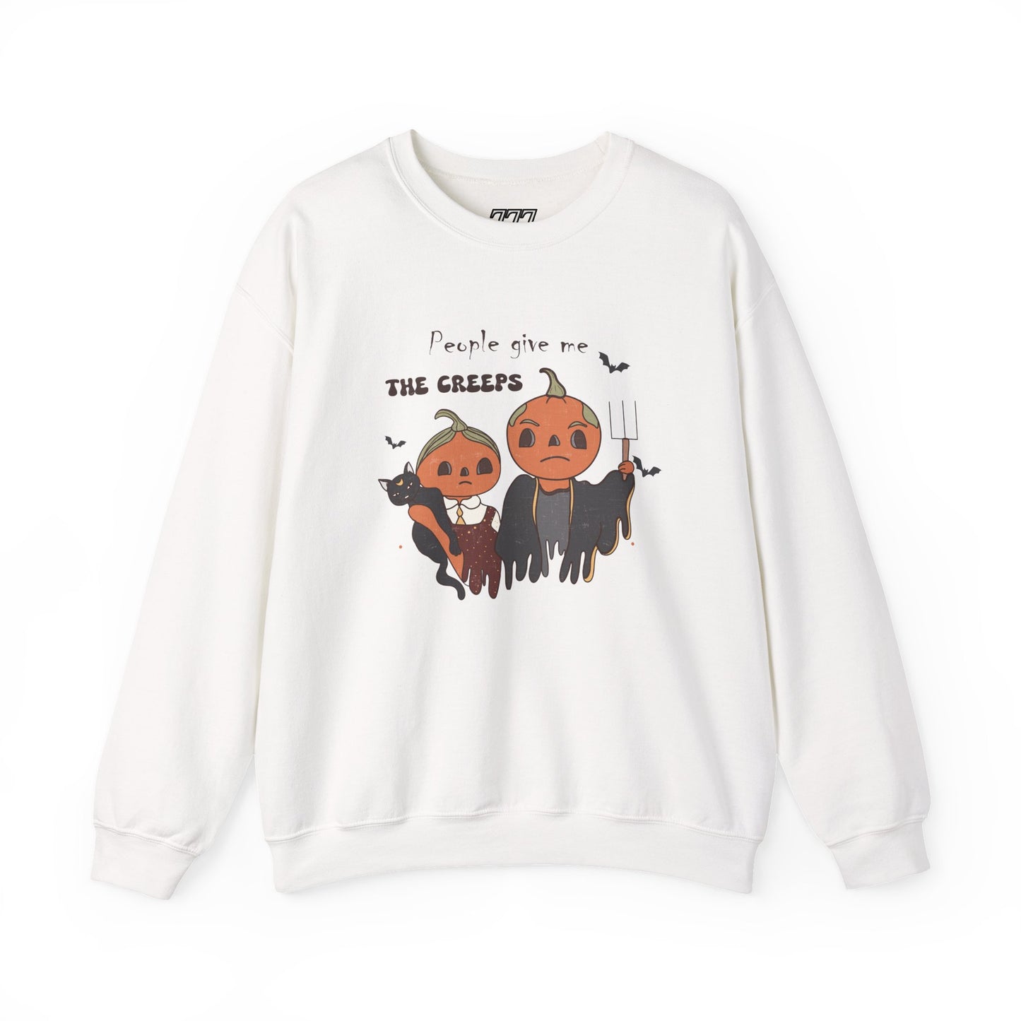 People Give Me The Creeps Unisex Heavy Blend Crewneck Sweatshirt