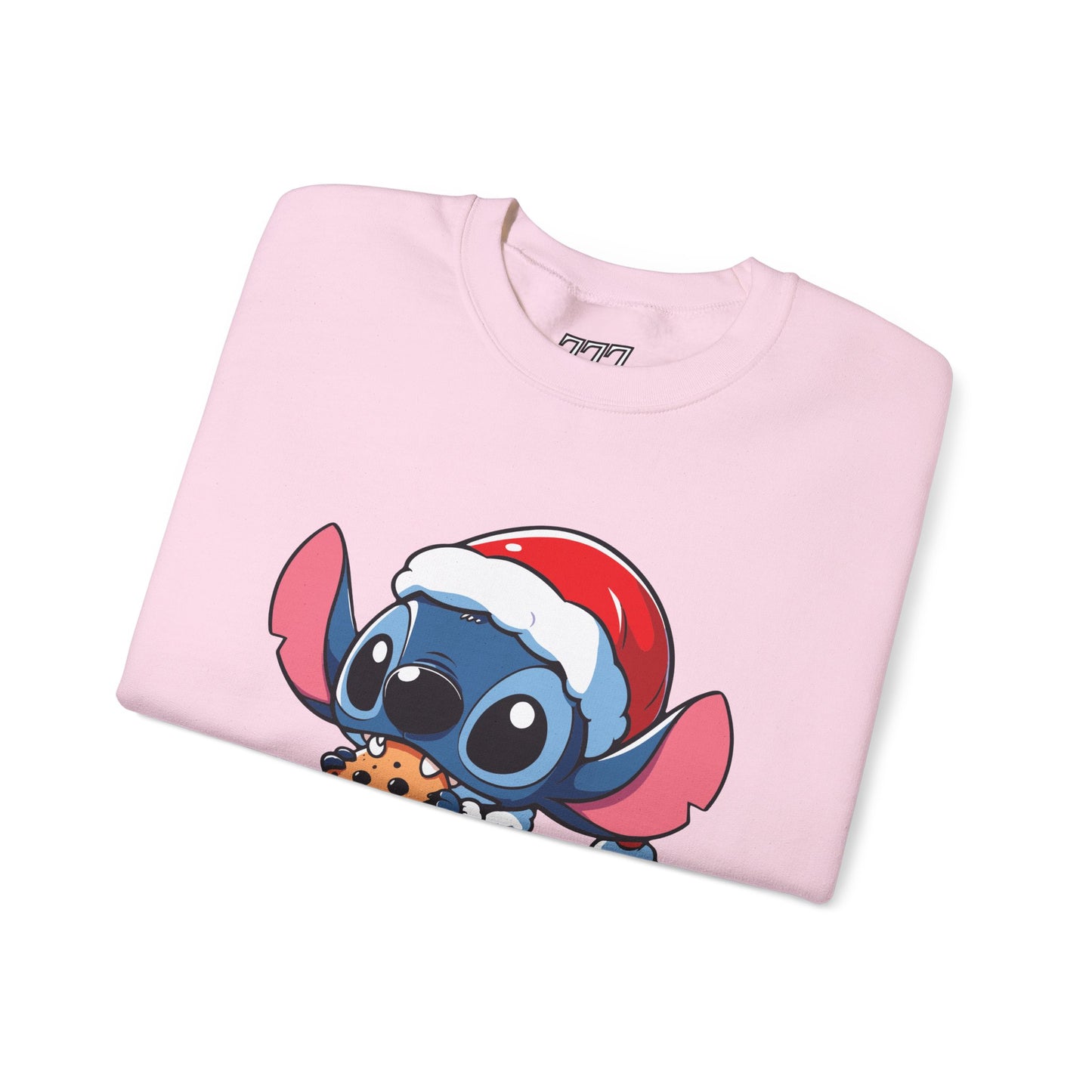 Saint Stitch Christmas Sweatshirt – Cute Holiday Alien Unisex Heavy Blend Crewneck