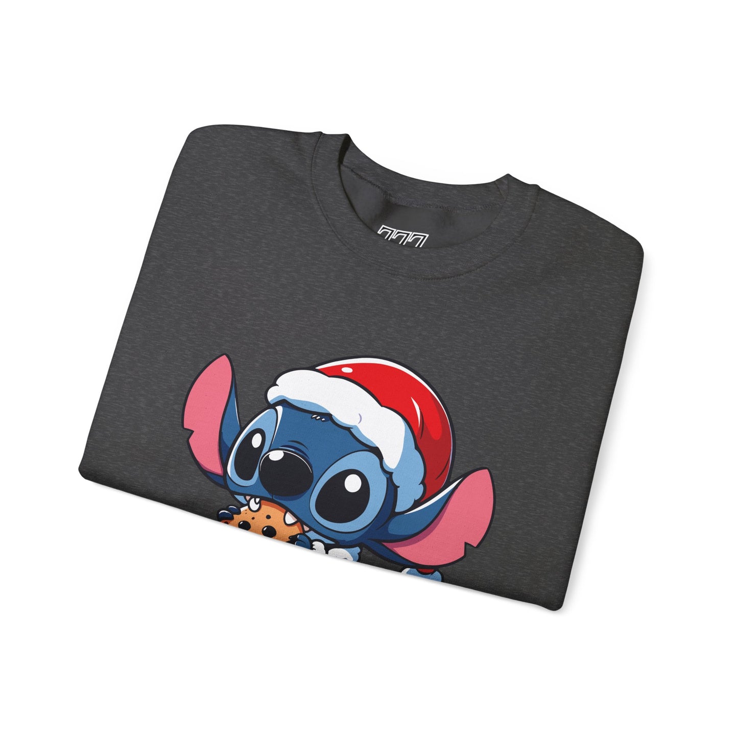 Saint Stitch Christmas Sweatshirt – Cute Holiday Alien Unisex Heavy Blend Crewneck
