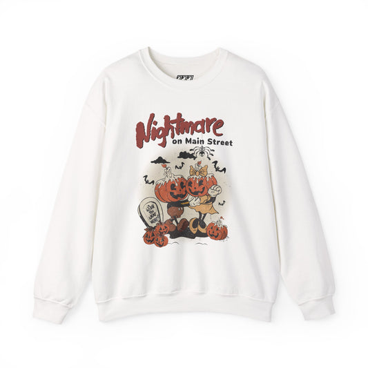 Nightmare On Main Street Unisex Heavy Blend Crewneck Sweatshirt