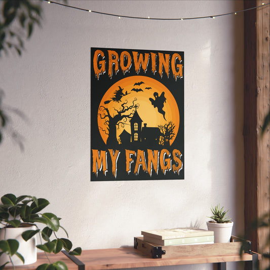 Growing My Fangs Poster
