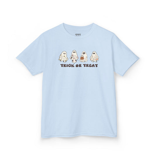 Trick Or Treat Kids Heavy Cotton T-Shirt