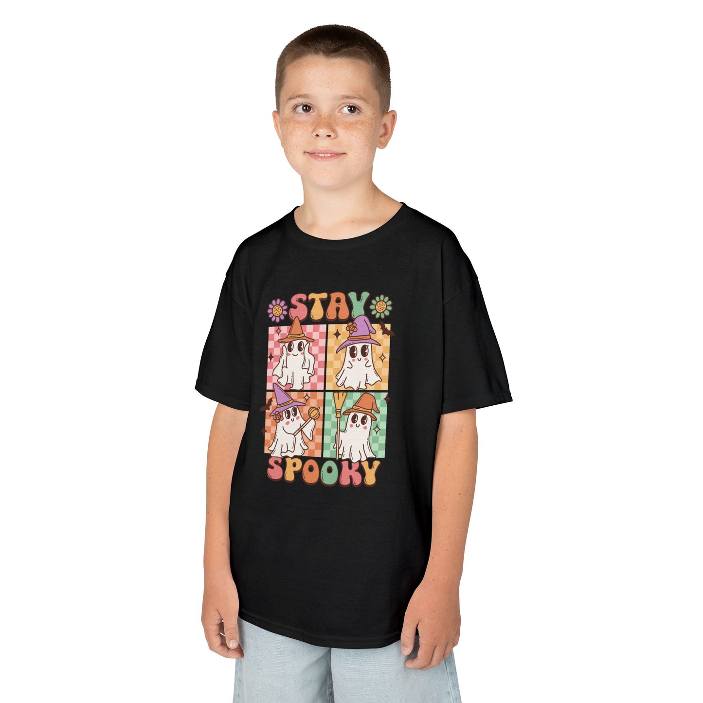 Stay Spooky II Kids Heavy Cotton T-Shirt
