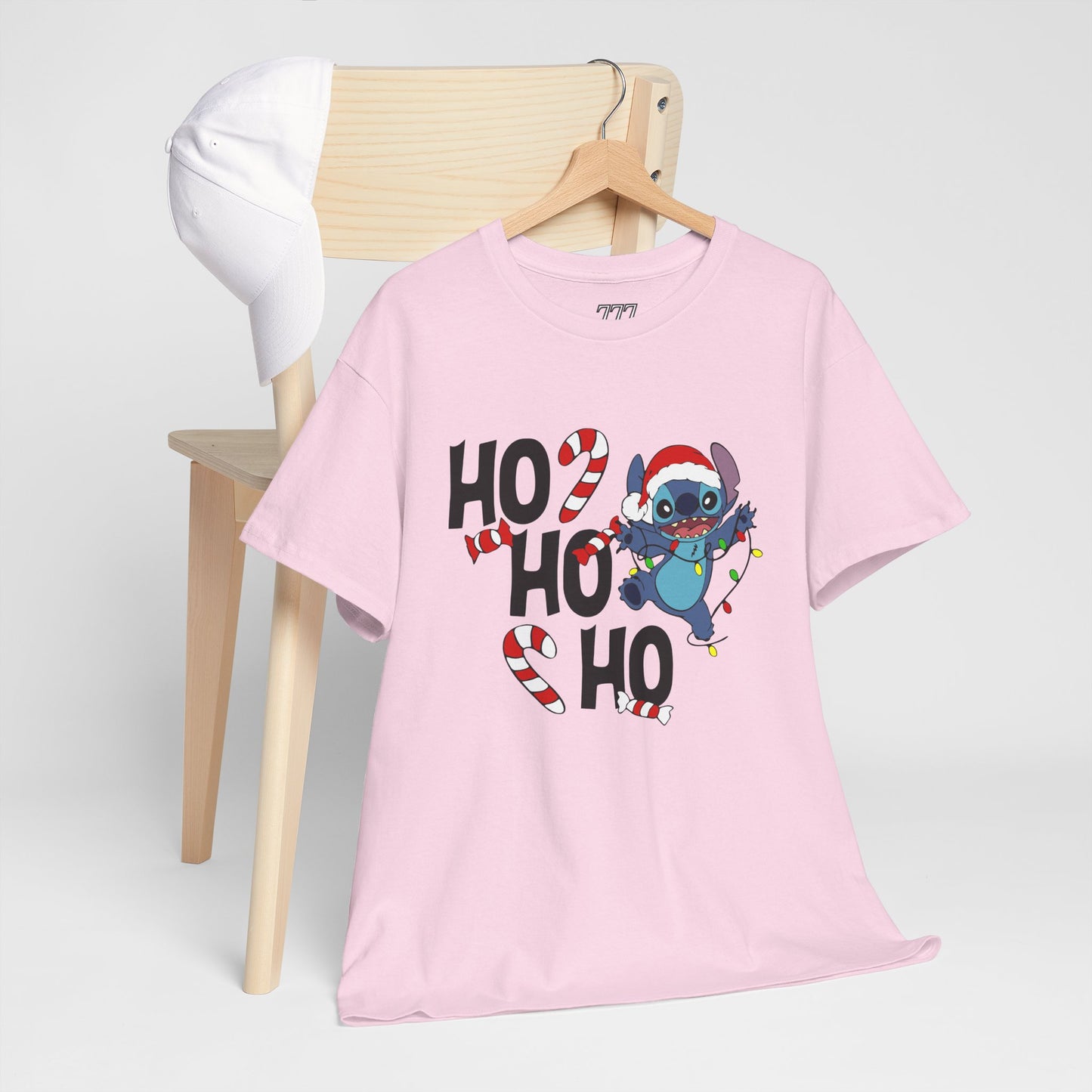 Ho Ho Ho Christmas Alien T-Shirt – Festive Unisex Heavy Cotton Holiday Tee
