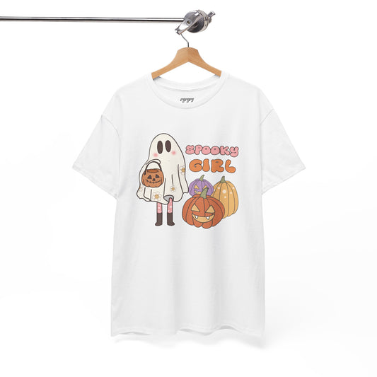 Spooky Girl Women's Heavy Cotton T-Shirt