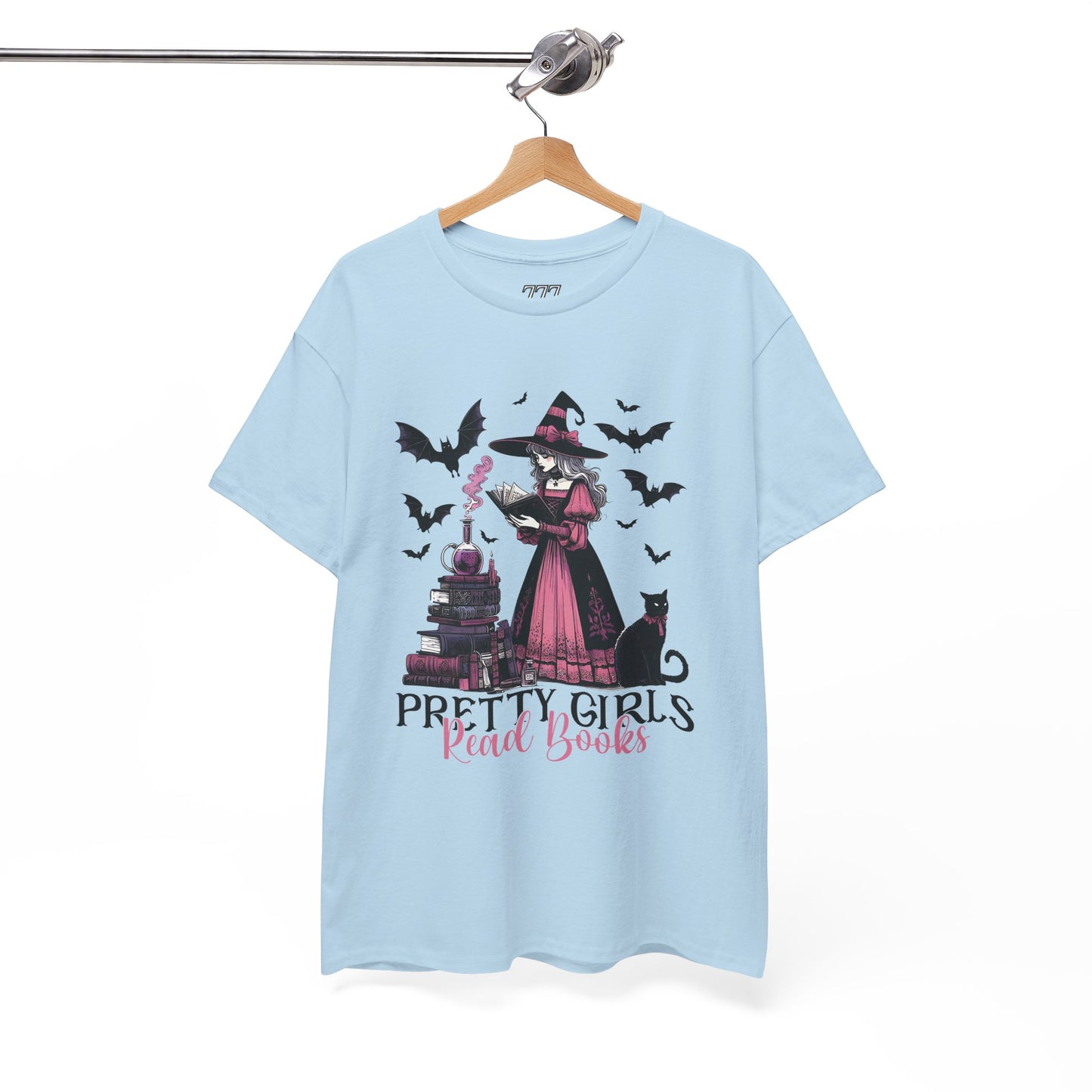 Pretty Girls Read Books Women's Heavy Cotton T-Shirt