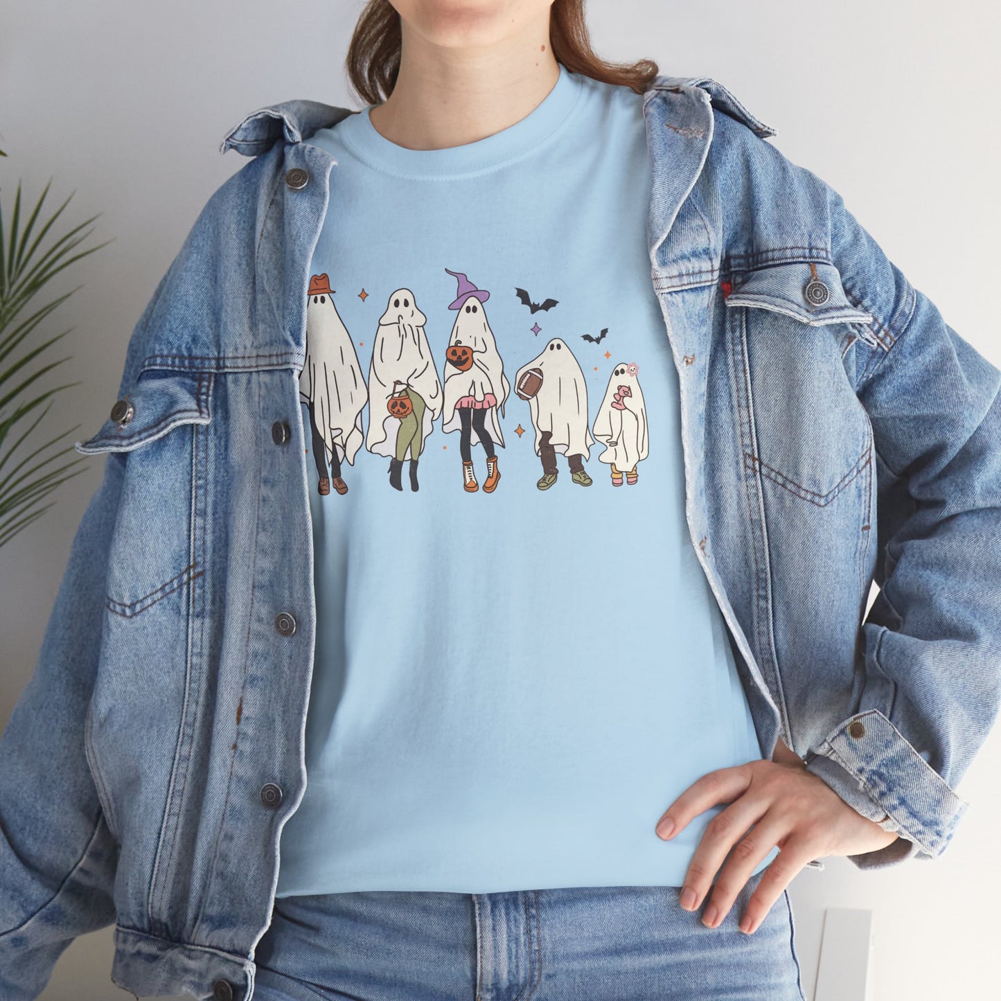 Ghost Family Unisex Heavy Cotton T-Shirt