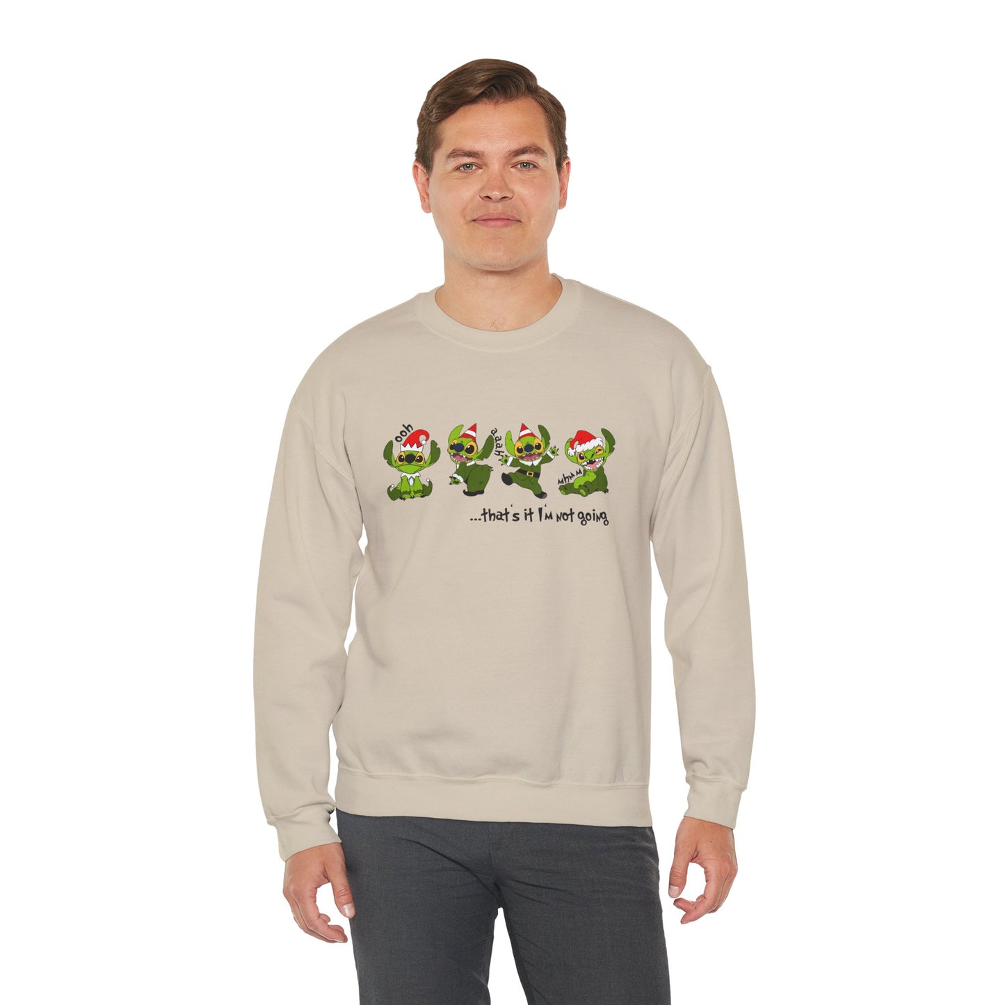 That’s It I’m Not Going Christmas Sweatshirt II – Funny Unisex Heavy Blend Holiday Crewneck