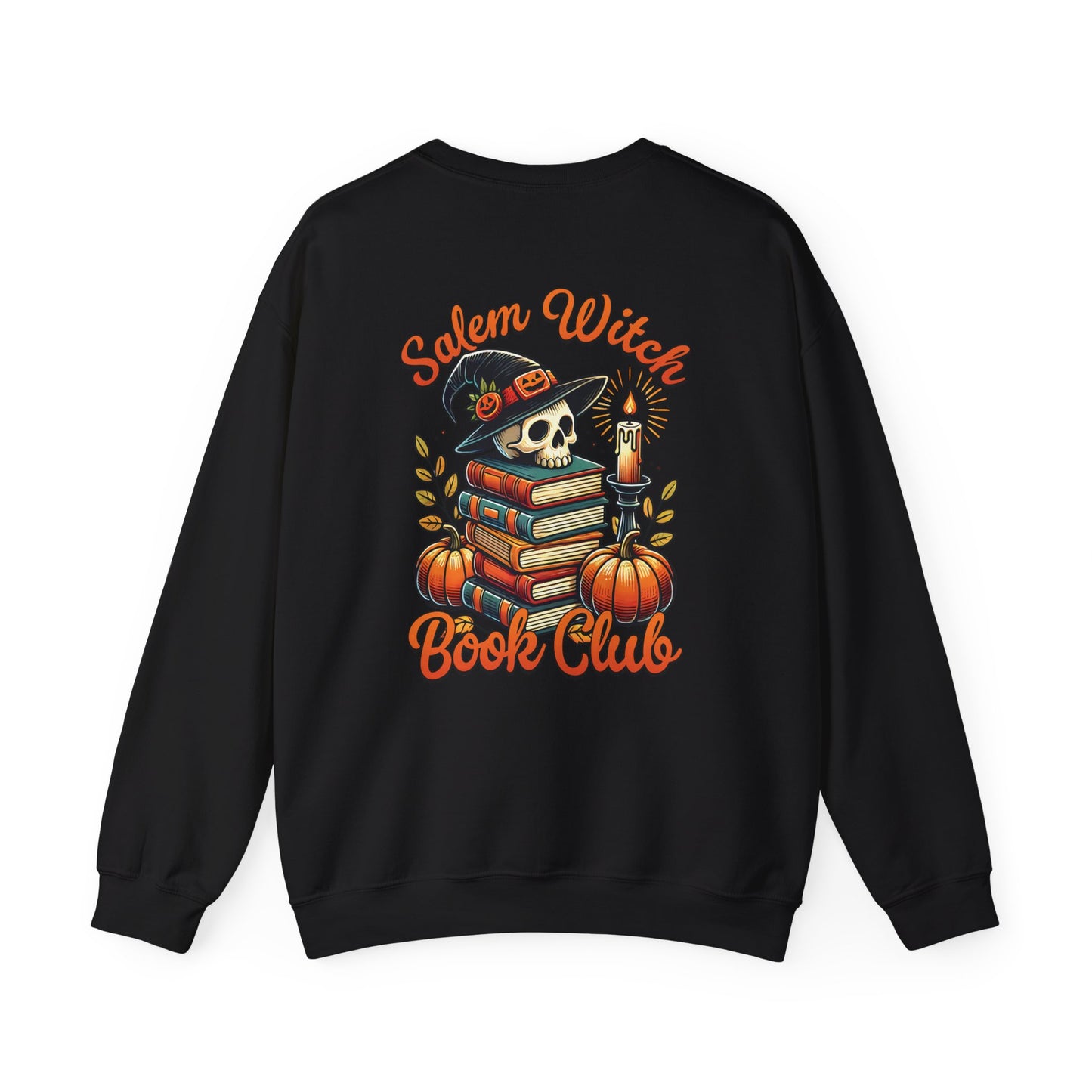 Salem Witch Book Club Women's Heavy Blend Crewneck Sweatshirt