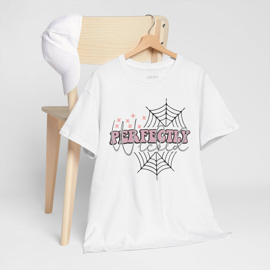 Perfectly Wicked Women's Heavy Cotton T-Shirt