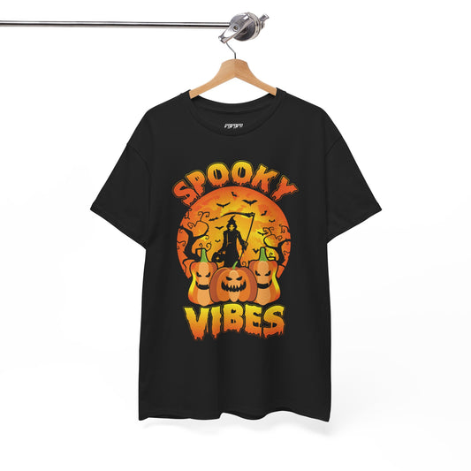 Spooky Vibes III Unisex Heavy Cotton T-Shirt