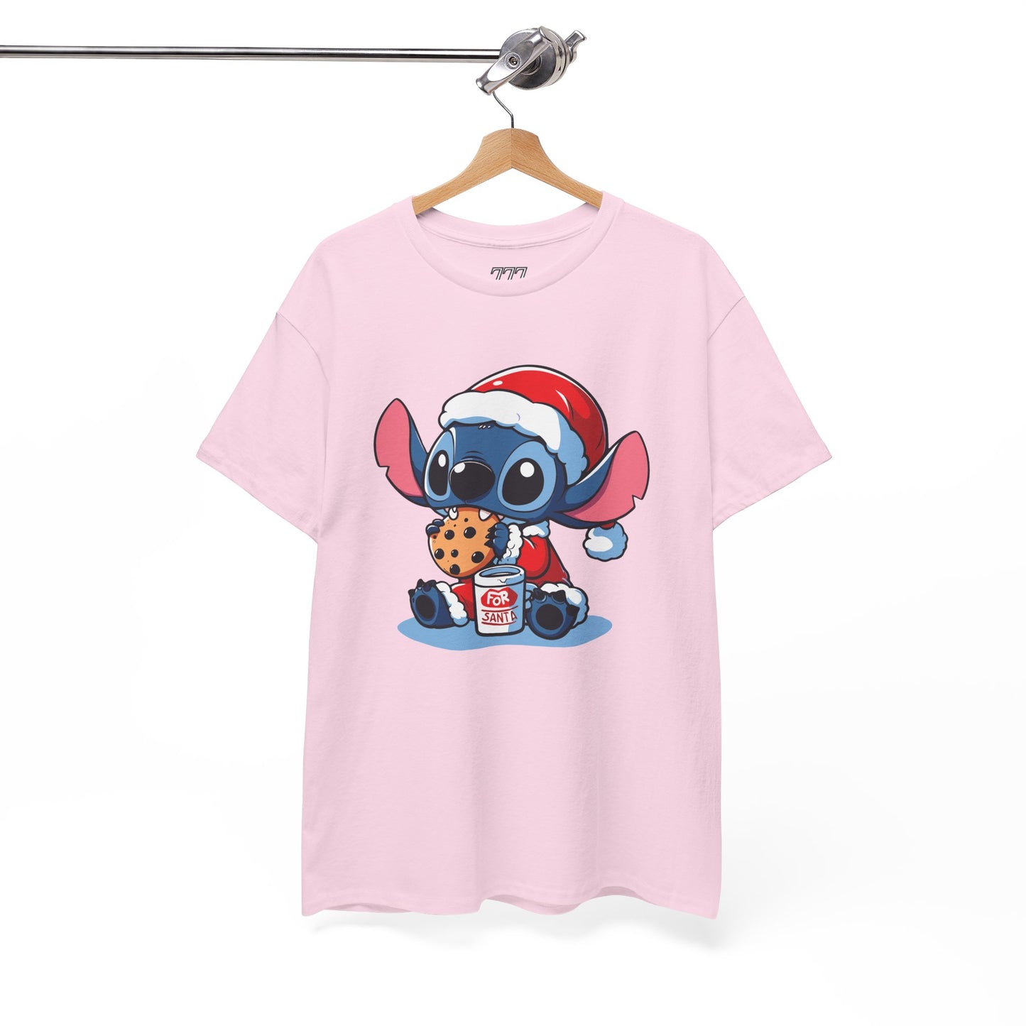 Saint Stitch Christmas T-Shirt – Cute Holiday Alien Unisex Heavy Cotton Tee