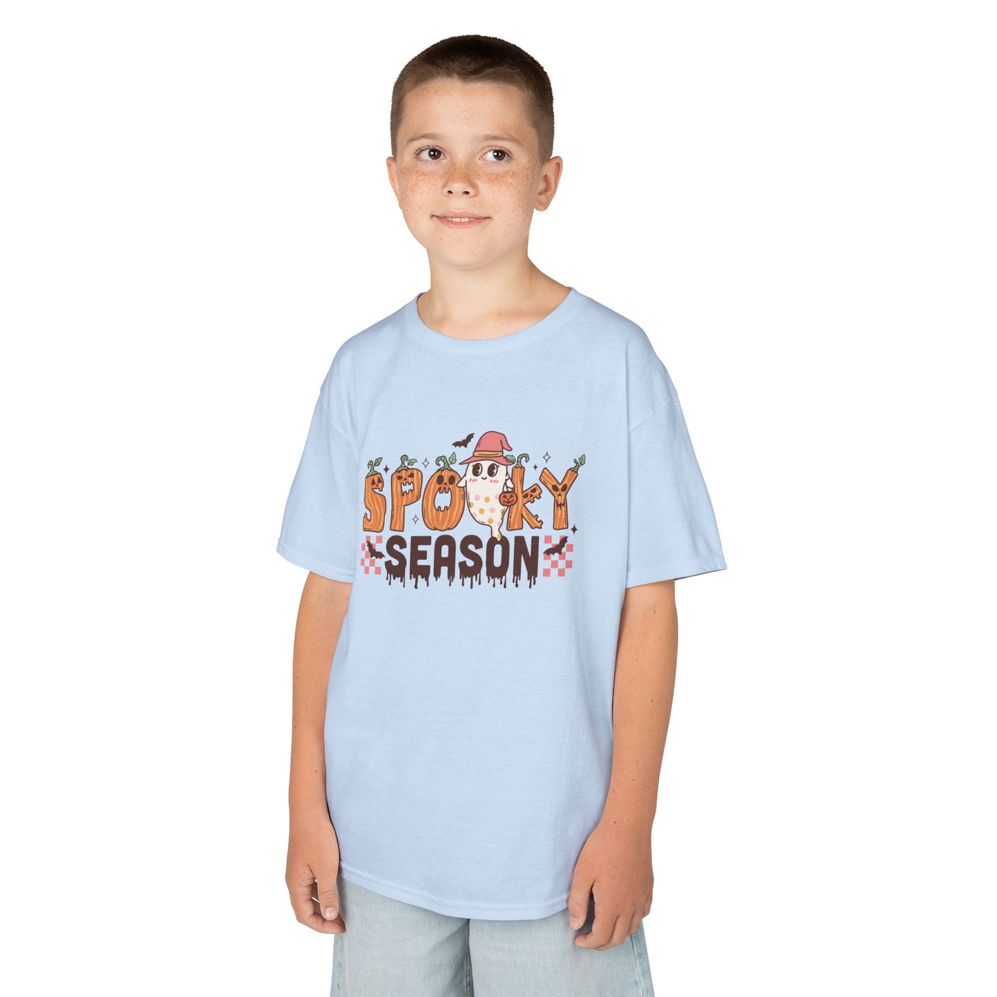 Spooky Season II Kids Heavy Cotton T-Shirt