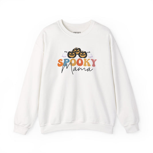 Spooky Mama Women's Heavy Blend Crewneck Sweatshirt