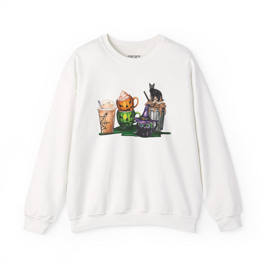 Cauldron Coffee Crew Unisex Heavy Blend Crewneck Sweatshirt