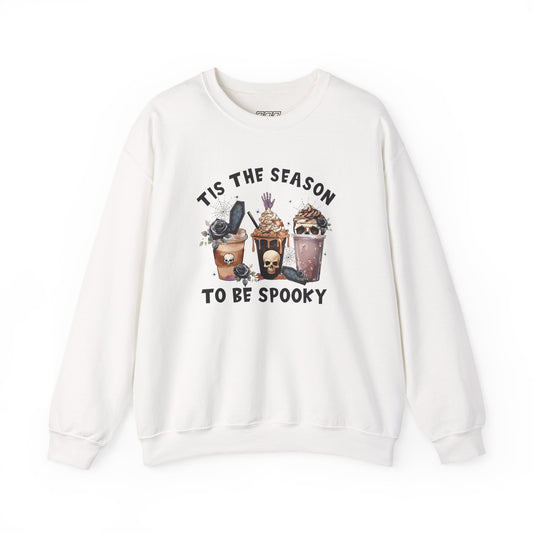 Tis The Season To Be Spooky Unisex Heavy Blend Crewneck Sweatshirt