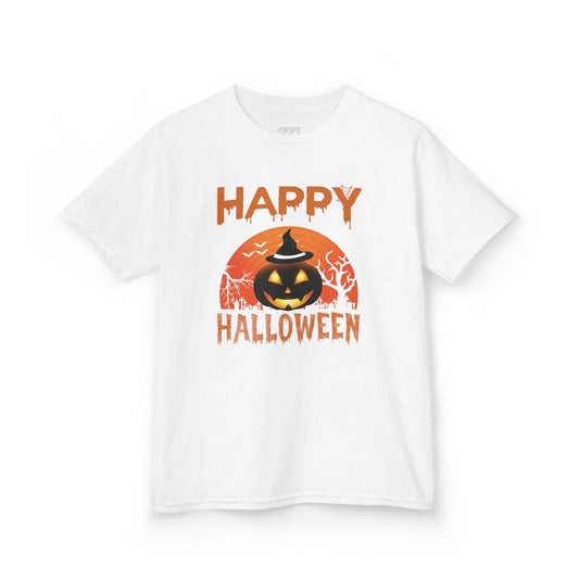 Happy Halloween Kids Heavy Cotton T-Shirt