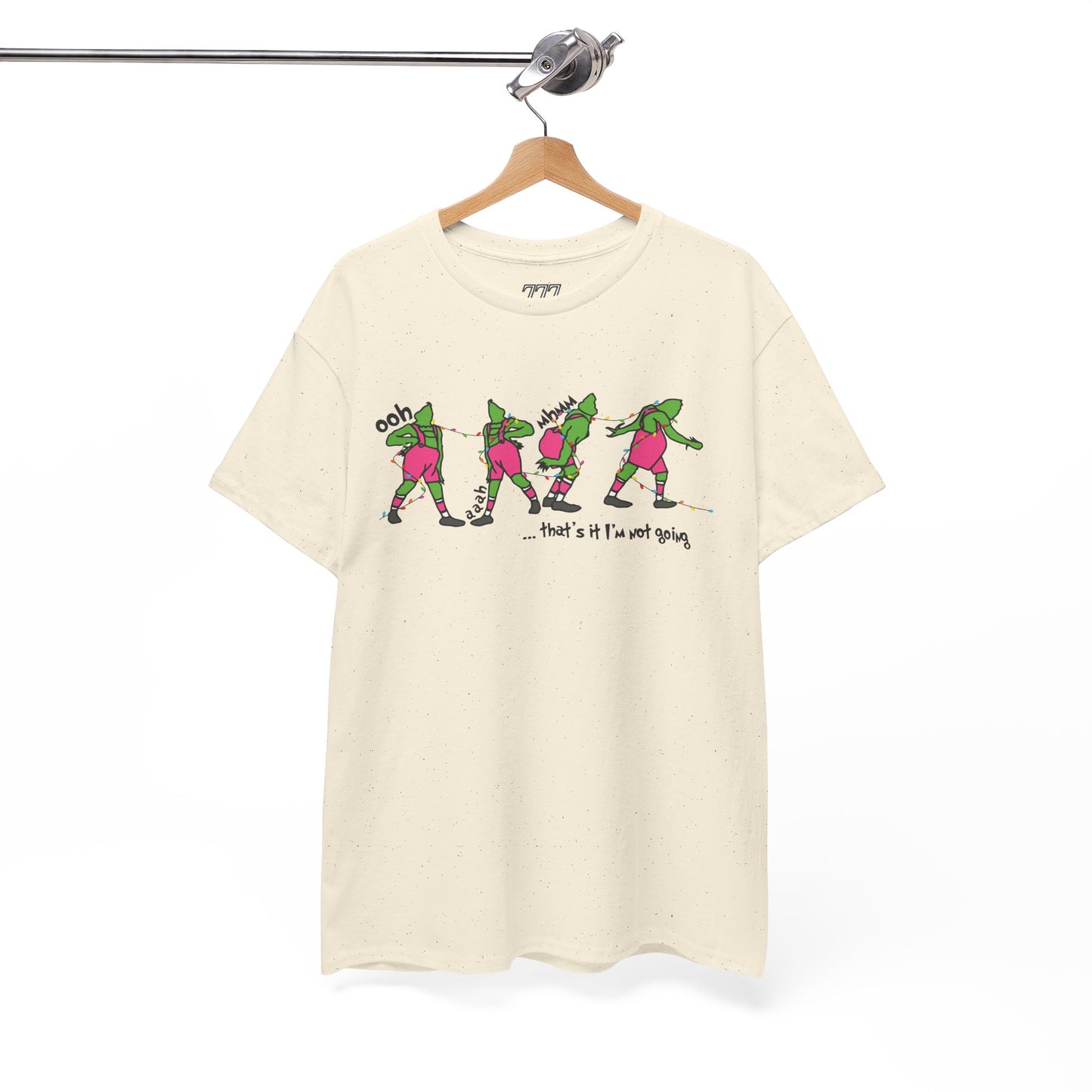 That’s It I’m Not Going Christmas T-Shirt – Funny Grumpy Holiday Tee (Unisex)