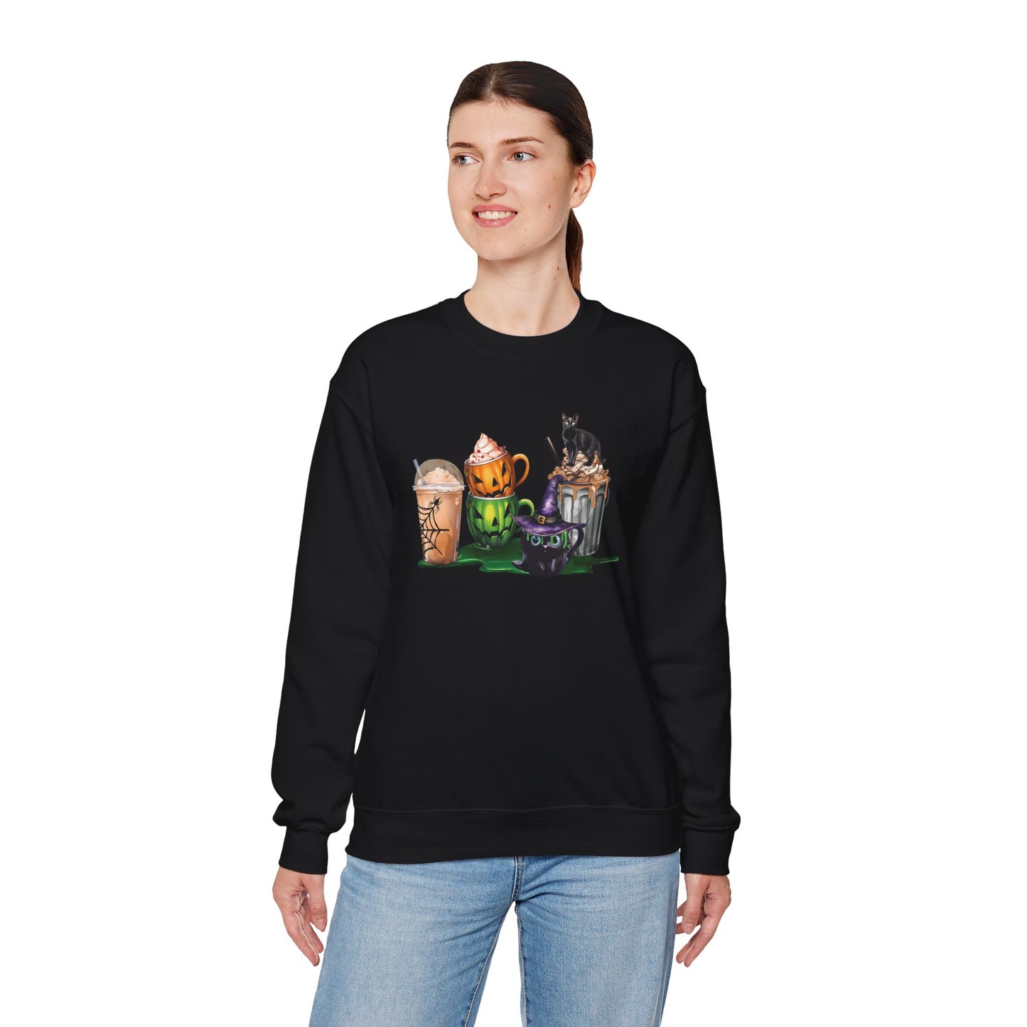 Cauldron Coffee Crew Unisex Heavy Blend Crewneck Sweatshirt
