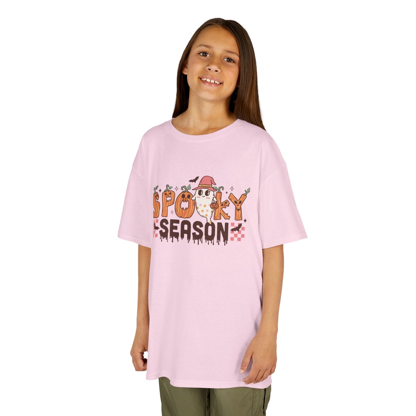 Spooky Season II Kids Heavy Cotton T-Shirt