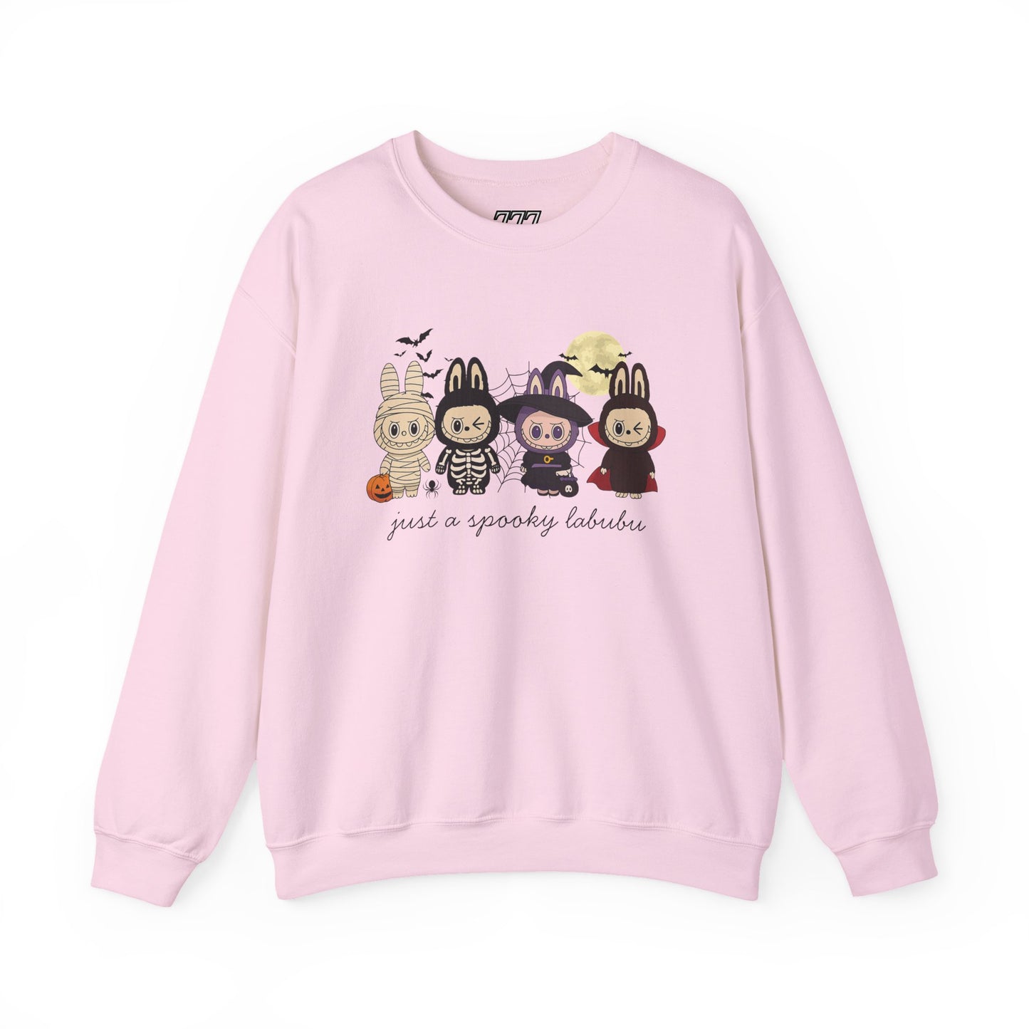 Just A Spooky Labubu Women's Heavy Blend Crewneck Sweatshirt