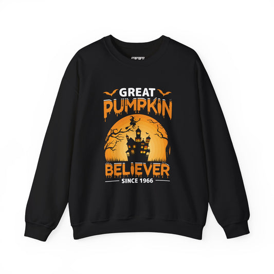 Great Pumpkin Believer Since 1966 Unisex Heavy Blend Crewneck Sweatshirt