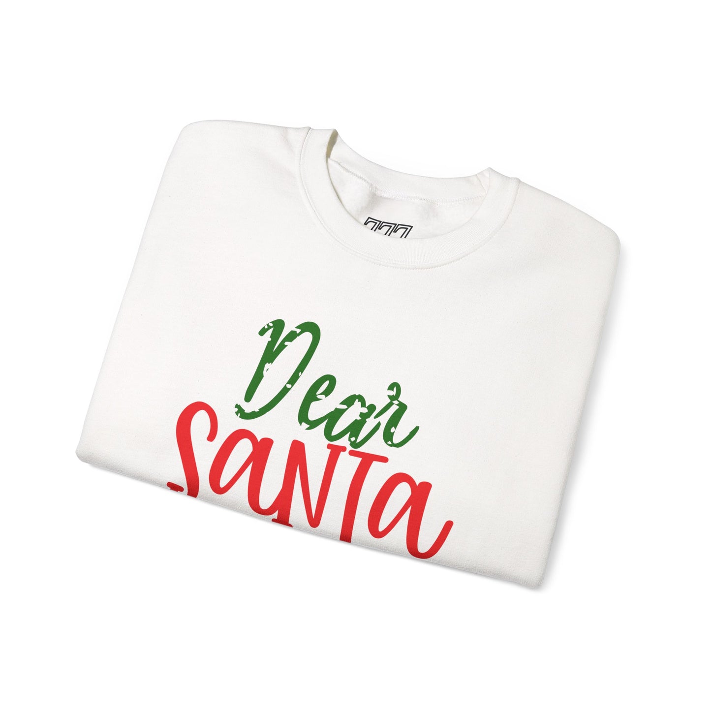 Dear Santa Let Me Explain Sweatshirt – Funny Christmas Unisex Heavy Blend Crewneck