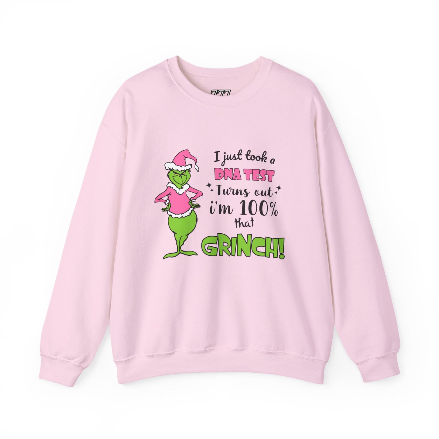 I Just Took a DNA Test Turns Out I'm 100% That Grinch Unisex Heavy Blend Crewneck Sweatshirt