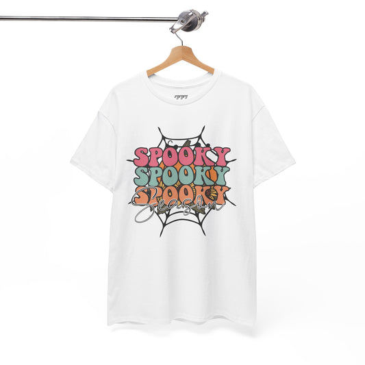 Spooky Spooky Spooky Season Women's Heavy Cotton T-Shirt