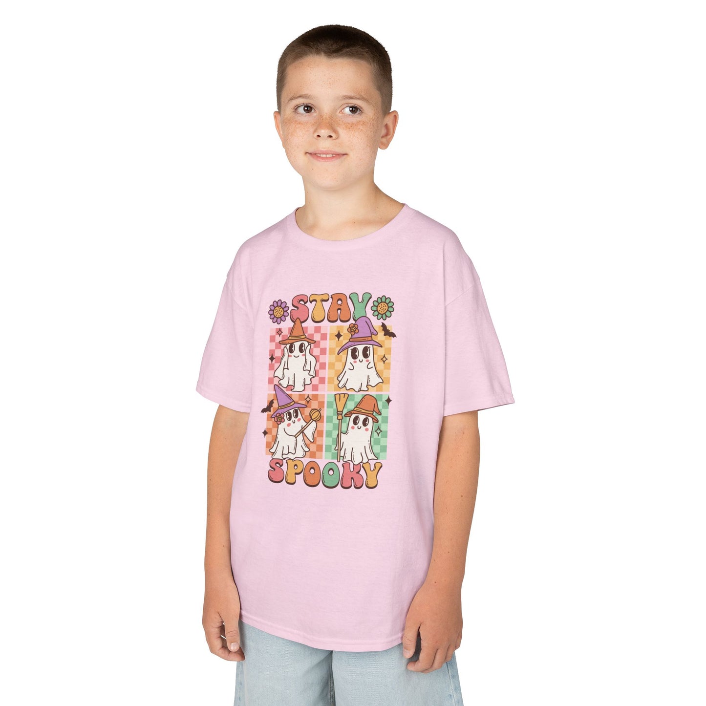 Stay Spooky II Kids Heavy Cotton T-Shirt