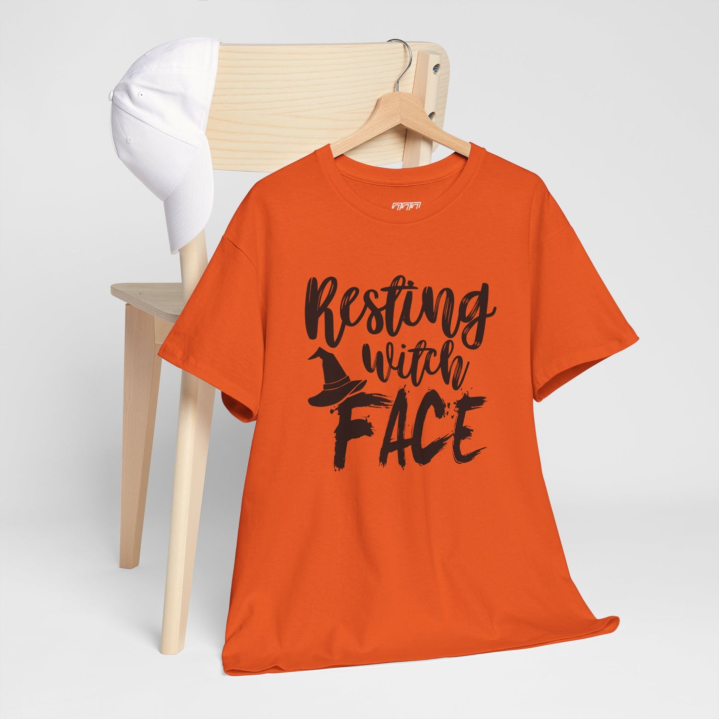 Resting Witch Face Unisex Heavy Cotton T-Shirt