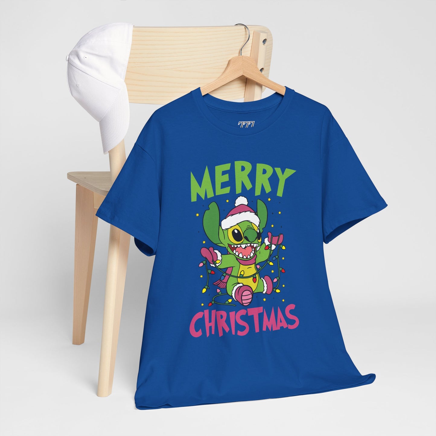Stinch Merry Christmas T-Shirt – Funny Holiday Alien Unisex Heavy Cotton Tee