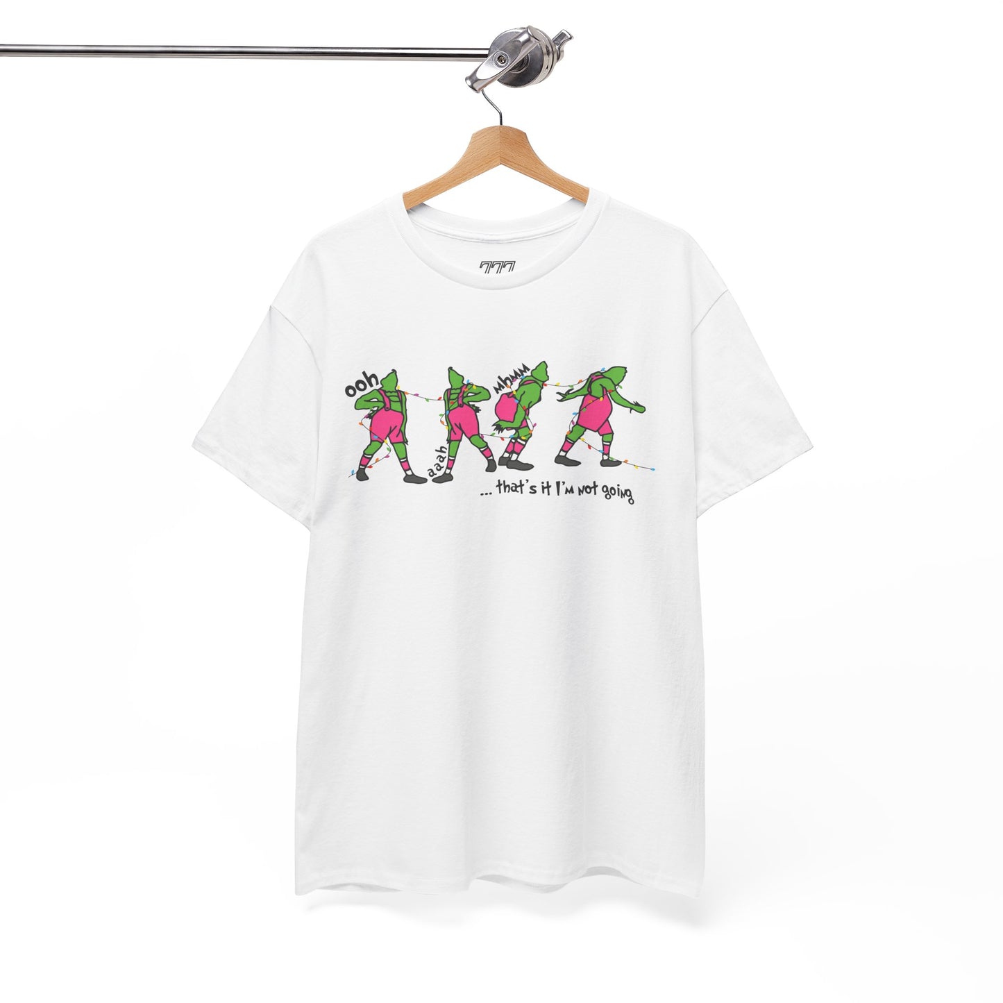 That’s It I’m Not Going Christmas T-Shirt – Funny Grumpy Holiday Tee (Unisex)